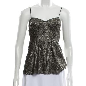 DVF Metallic Sleeveless Top - XS/2